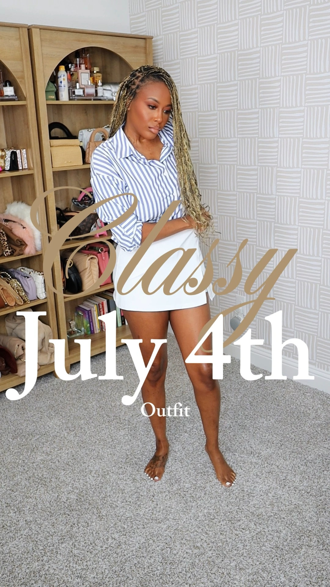 ✨Fourth of July but make it ELEVATED✨
Sis… I found the look that says rich auntie energy but still had Prime shipping 😭🔥 Everything..from the fit to the accessories..is straight from Amazon (you know I gotchu 👏🏾).
It’s giving classy, it’s giving comfy, and y’all… skorts are BACK and I’m here for it 🫶🏾

All my attainable fashion cuties , Would you rock this fit or nah? 👀💙❤️

#tallfashion #blackgirlfashion #founditonamazon #amazonfashion #amazonfinds  #dallasinfluencer #styleinspo #ltkstyletip  #ootd #amazonmusthaves  #tallgirlstyle #amazonstyle #blackgirlluxury #outfitinspo 

#LTKMidsize #LTKFindsUnder50 #LTKStyleTip