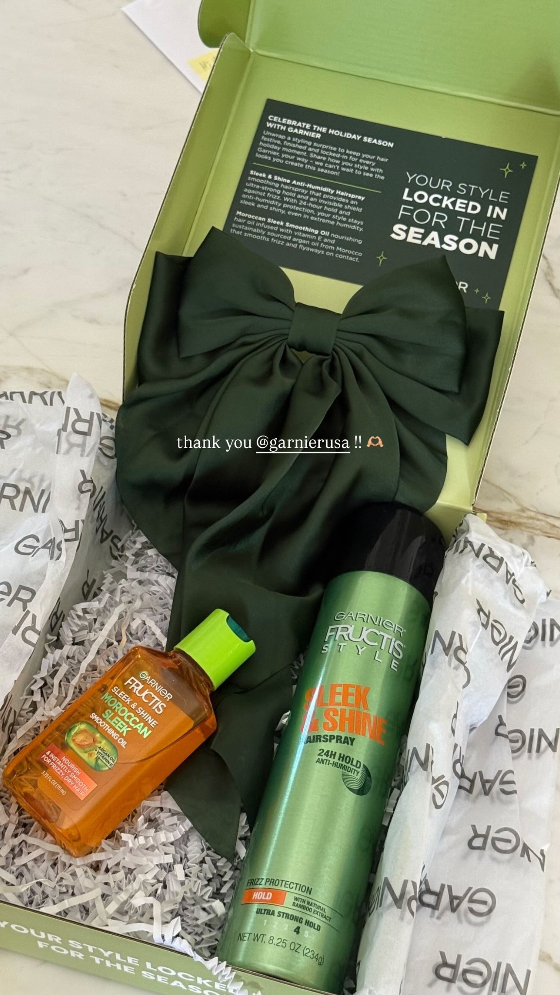 thank you @garnierusa !! 🫶🏼