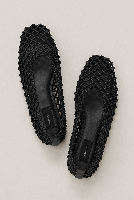 Hazel Woven Flats | Witchery (AU)