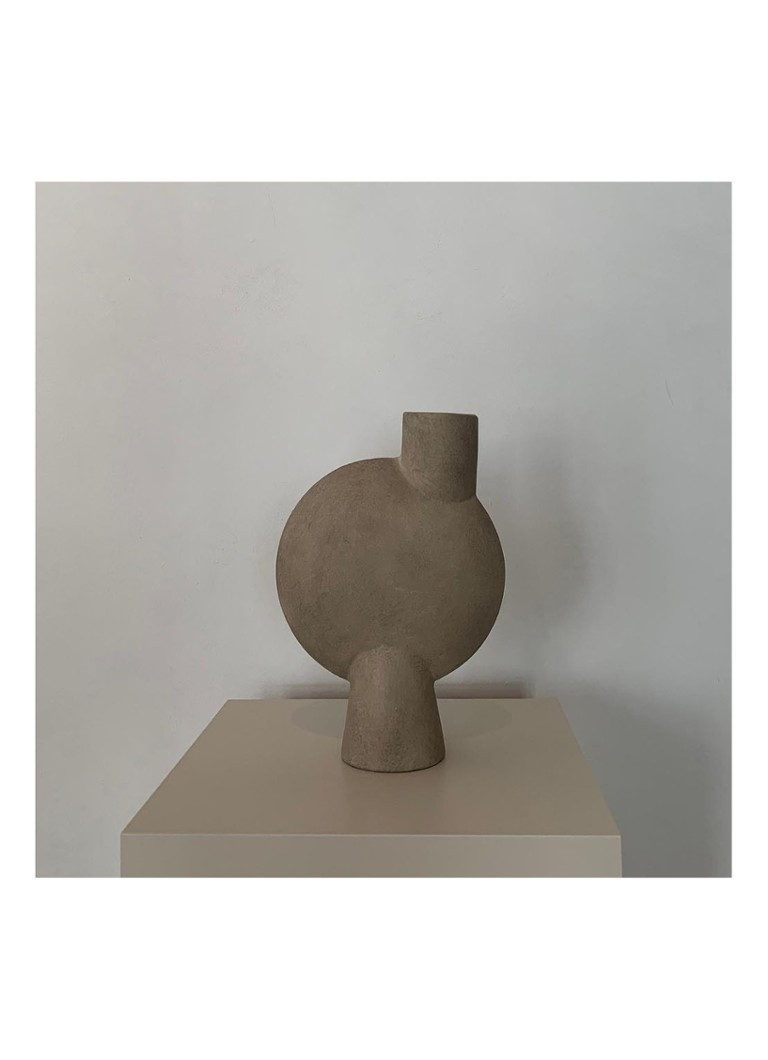 101 Copenhagen Sphere Bubl Medio vaas 26 cm • Beige • de Bijenkorf | De Bijenkorf (NL)