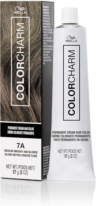 COLORCHARM Permanent Cream Hair Dye | Ash Blonde Hair Color | Pearlescent, Milk Tea, Smokey Cool ... | Amazon (US)