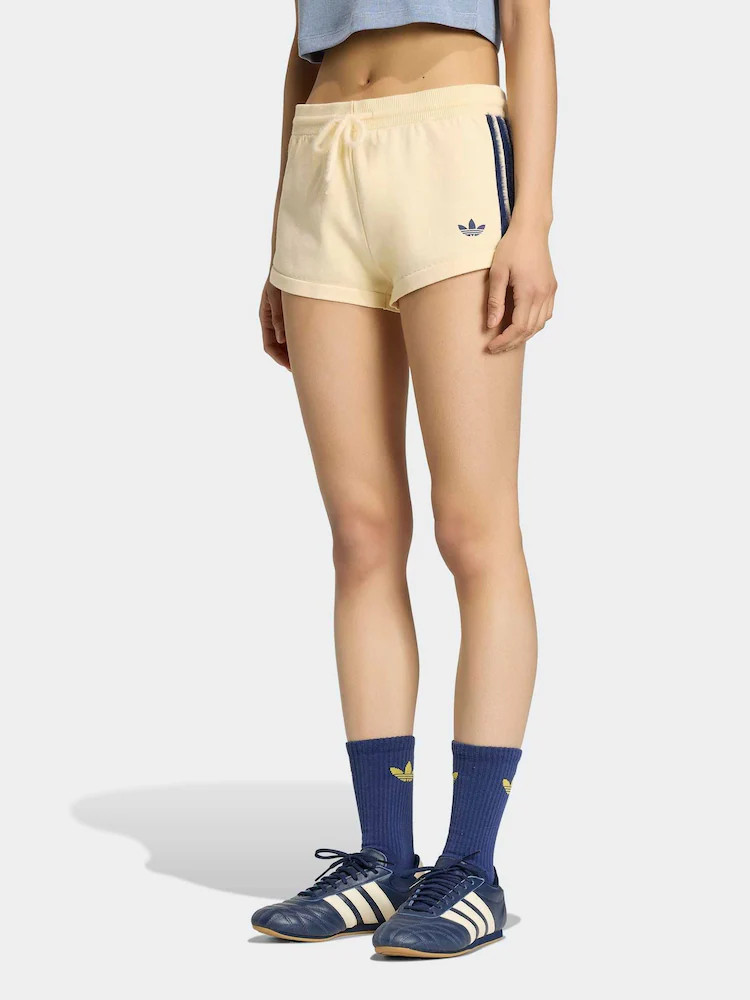 adidas originals Yellow Knitted Shorts | Next US