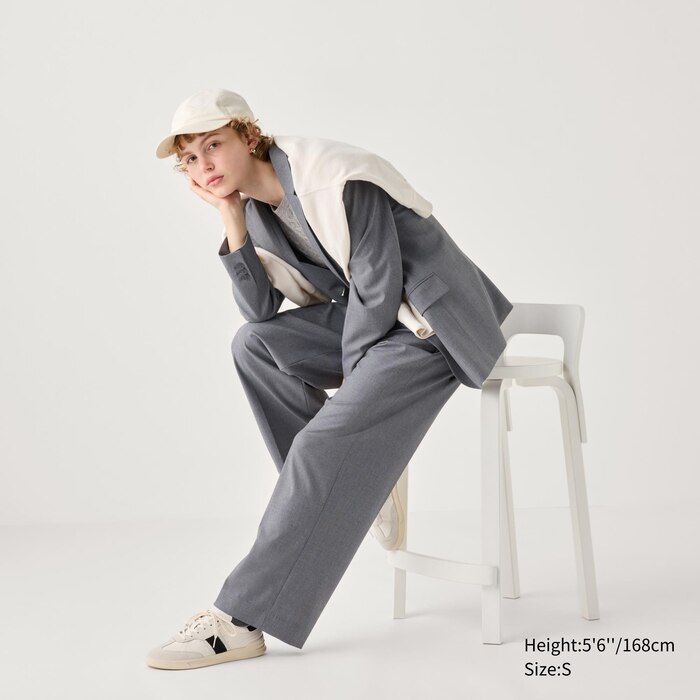 Wide-Fit Pleated Pants | UNIQLO (US)