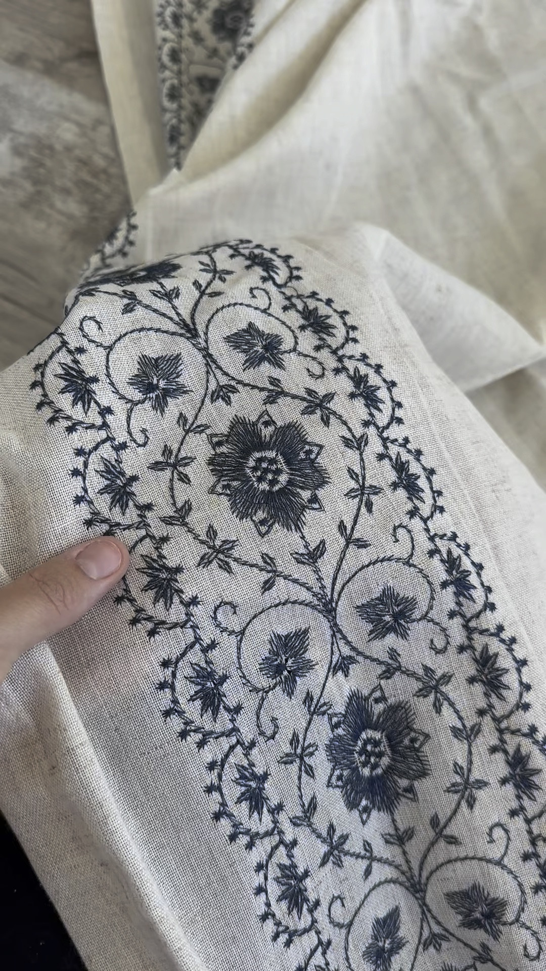 Beautiful embroidery curtains for my daughter room! Affordable on Amazon! 