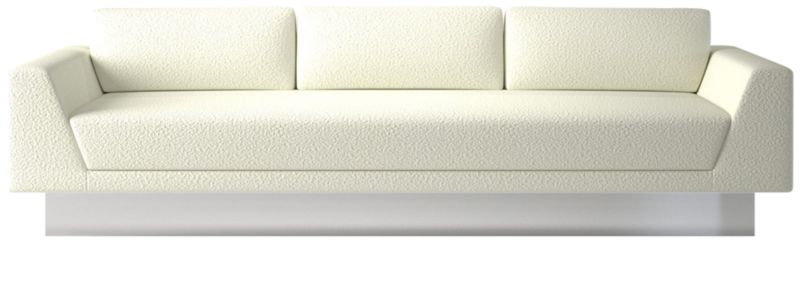 Noor Modular Cream Boucle Modern Sofa + Reviews | CB2 | CB2