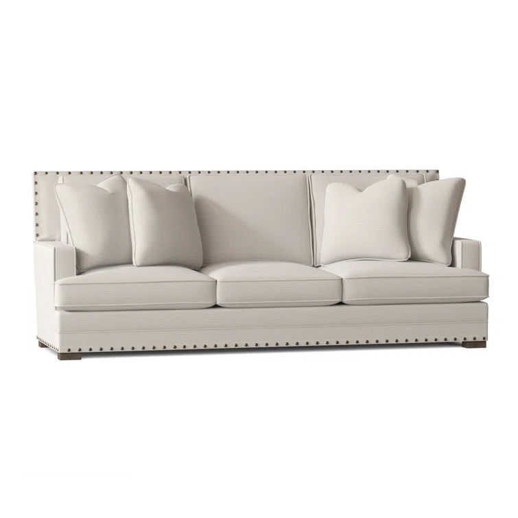 Cantor 94.5" Recessed Arm Sofa with Reversible Cushions | Wayfair North America