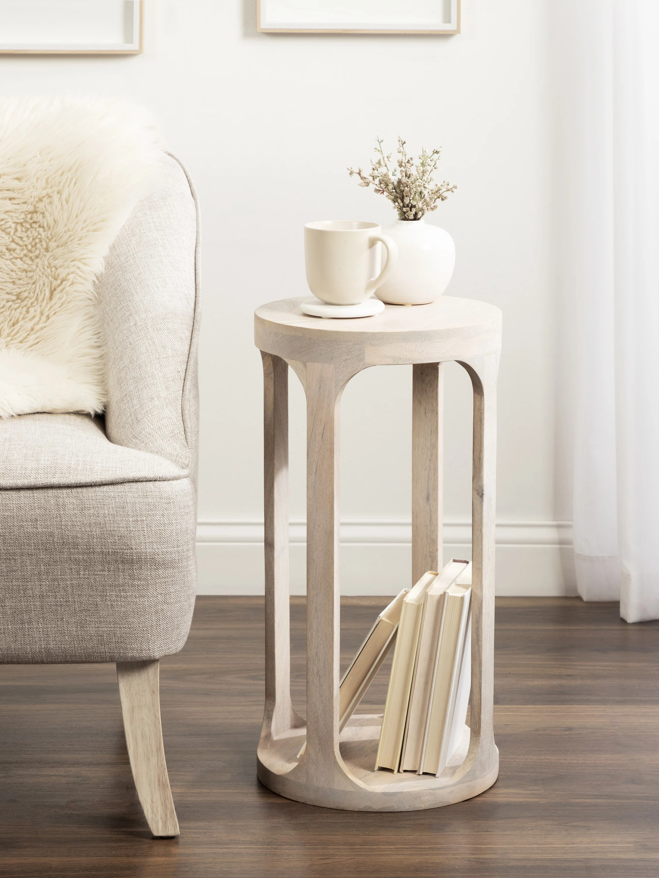 Chewelah Solid Wood End TableByLaurel Foundry Modern Farmhouse®4.7Rated 4.7 out of 5 stars.299 R... | Wayfair North America