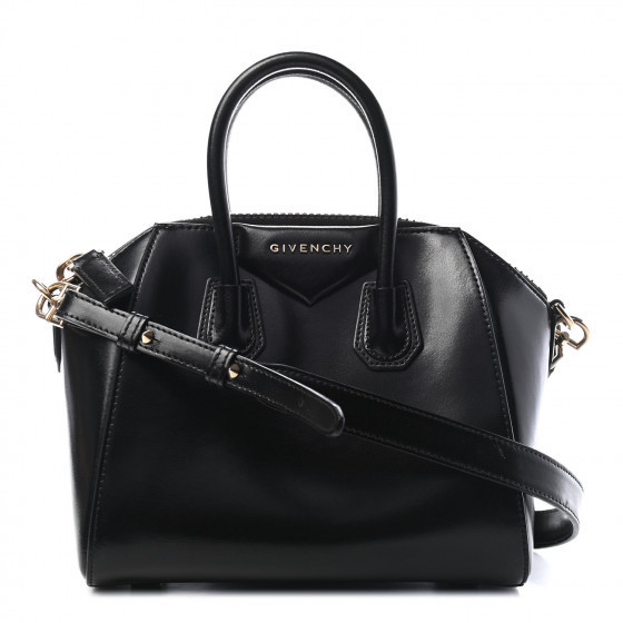 GIVENCHY

Shiny Lord Calfskin Mini Antigona Black | Fashionphile