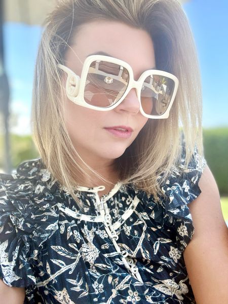 These oversized sunglasses are a statement and I’m here for it 😎 
These sunnies will take any summer outfit to the next level 

#LTKTravel #LTKSwim #LTKStyleTip