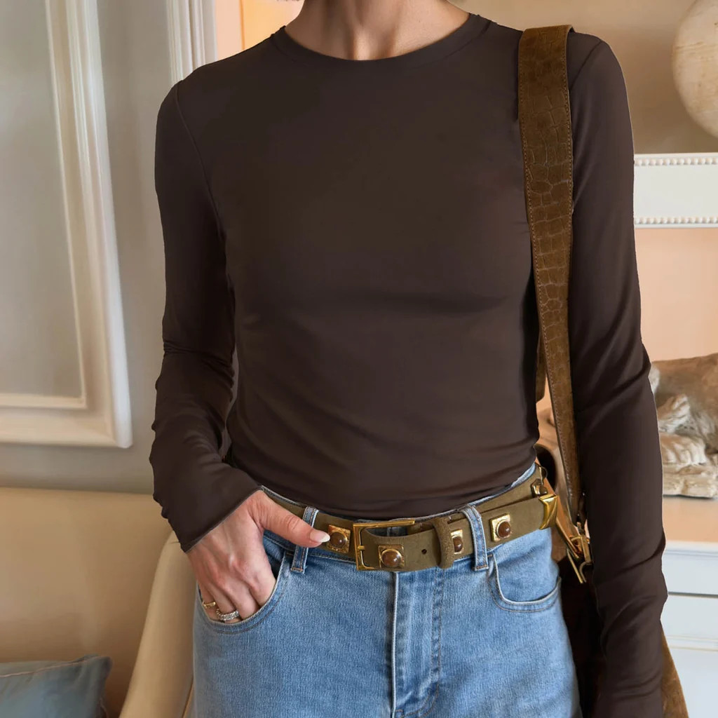 Splendid x @Cellajaneblog Souffl\u00e9 Long Sleeve Tee | Splendid