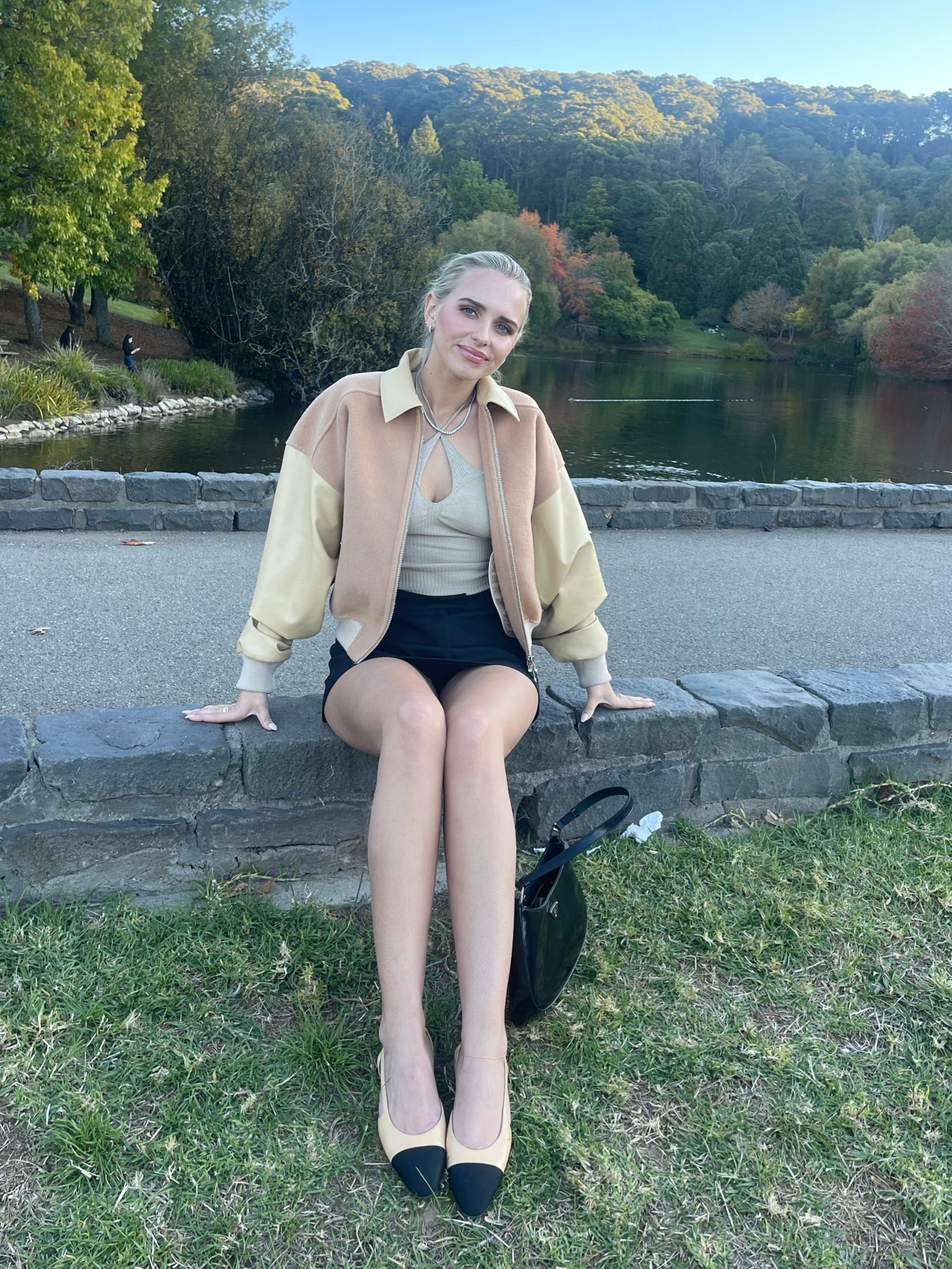 Summer to fall outfit 🤎 the perfect transitional pieces between seasons 