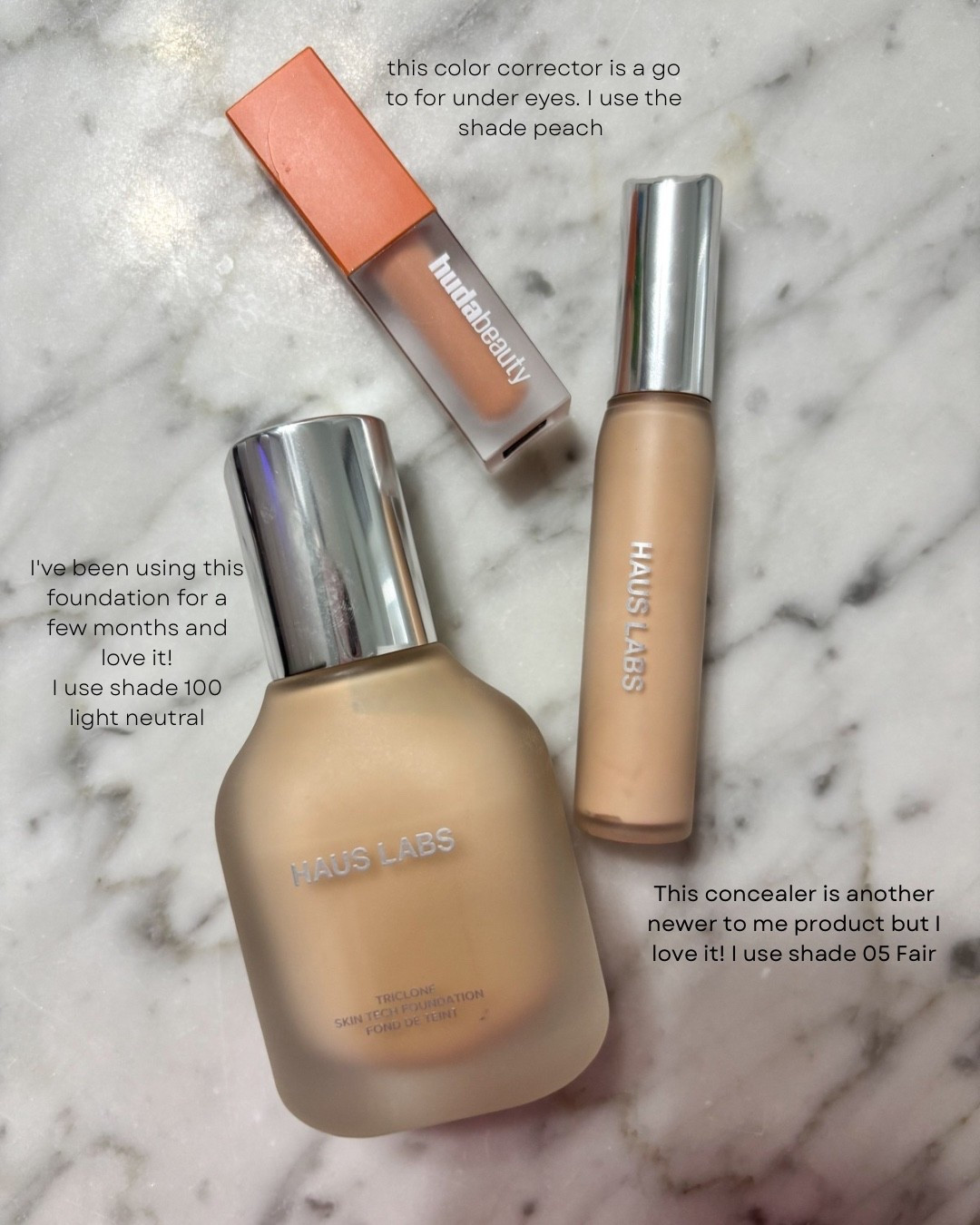 My current favorite foundation, concealer, and color corrector. 

#LTKBeauty #LTKgrwm #LTKmorningroutine