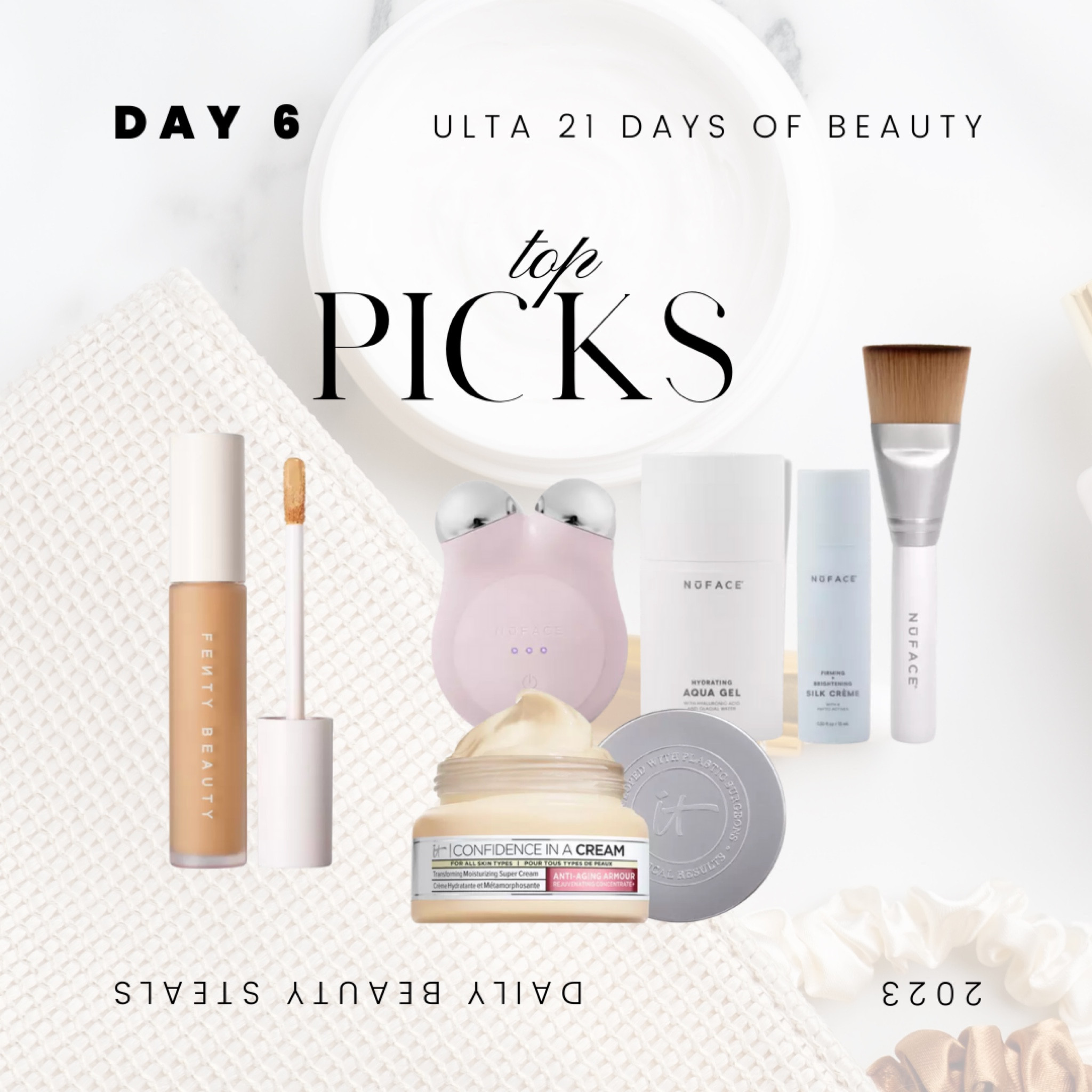 Ulta 21 days of beauty is here again! Todays steal are amazing! You will definitely want to grab the It Cosmetics confidence in a cream.


#LTKSeasonal #LTKbeauty #LTKsalealert