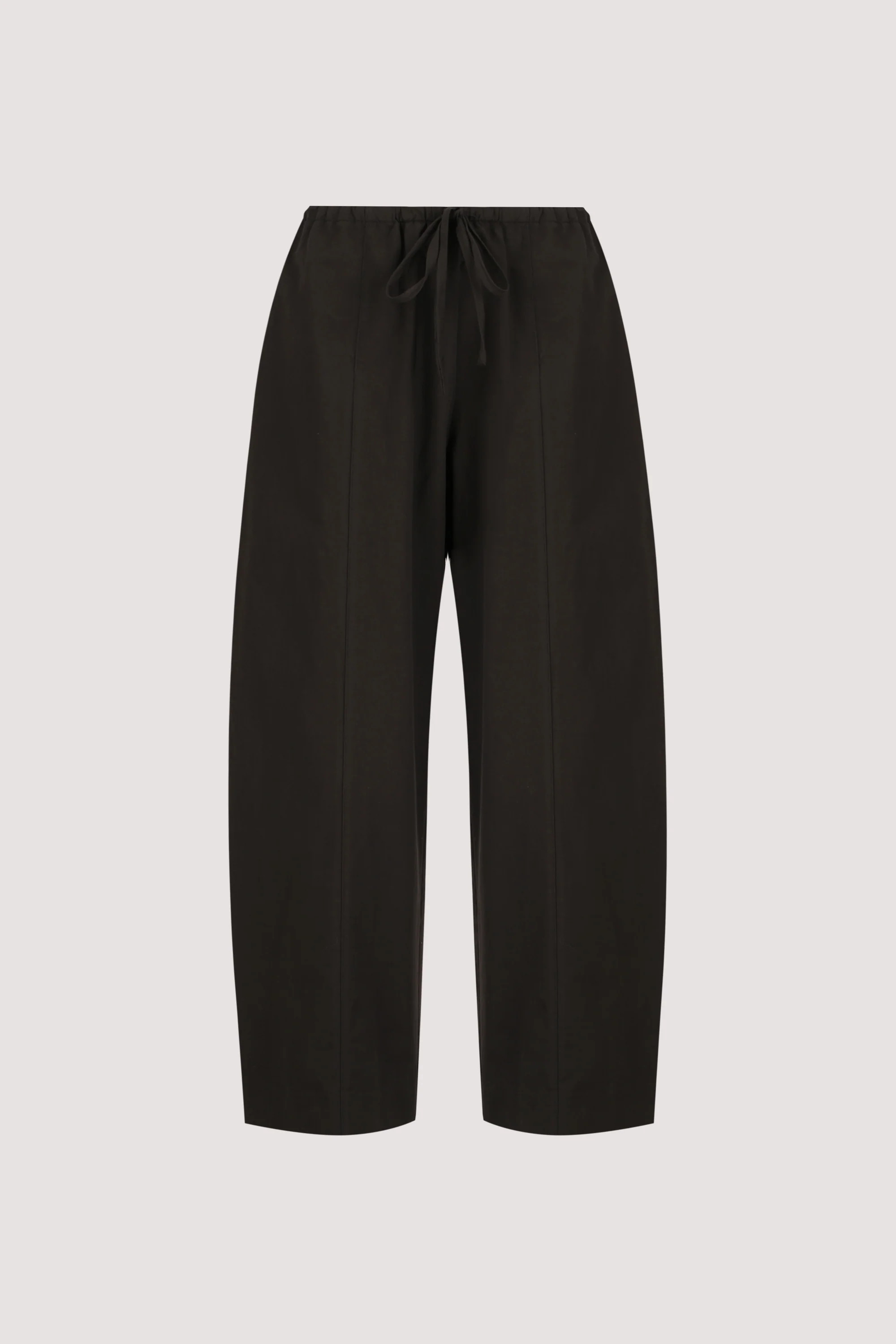 SCOUT BLACK POPLIN BARREL PANT | DISSH