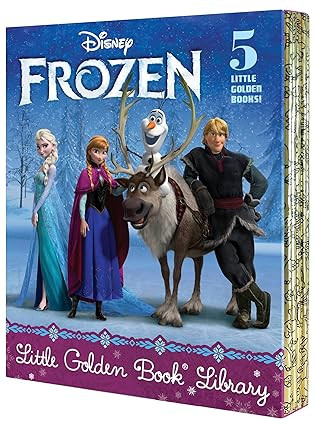 Frozen Little Golden Book Library (Disney Frozen): Frozen; A New Reindeer Friend; Olaf's Perfect ... | Amazon (US)