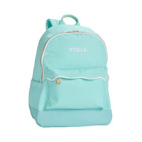 Stoney Clover Lane Scallop Backpack, Aqua | Pottery Barn Teen