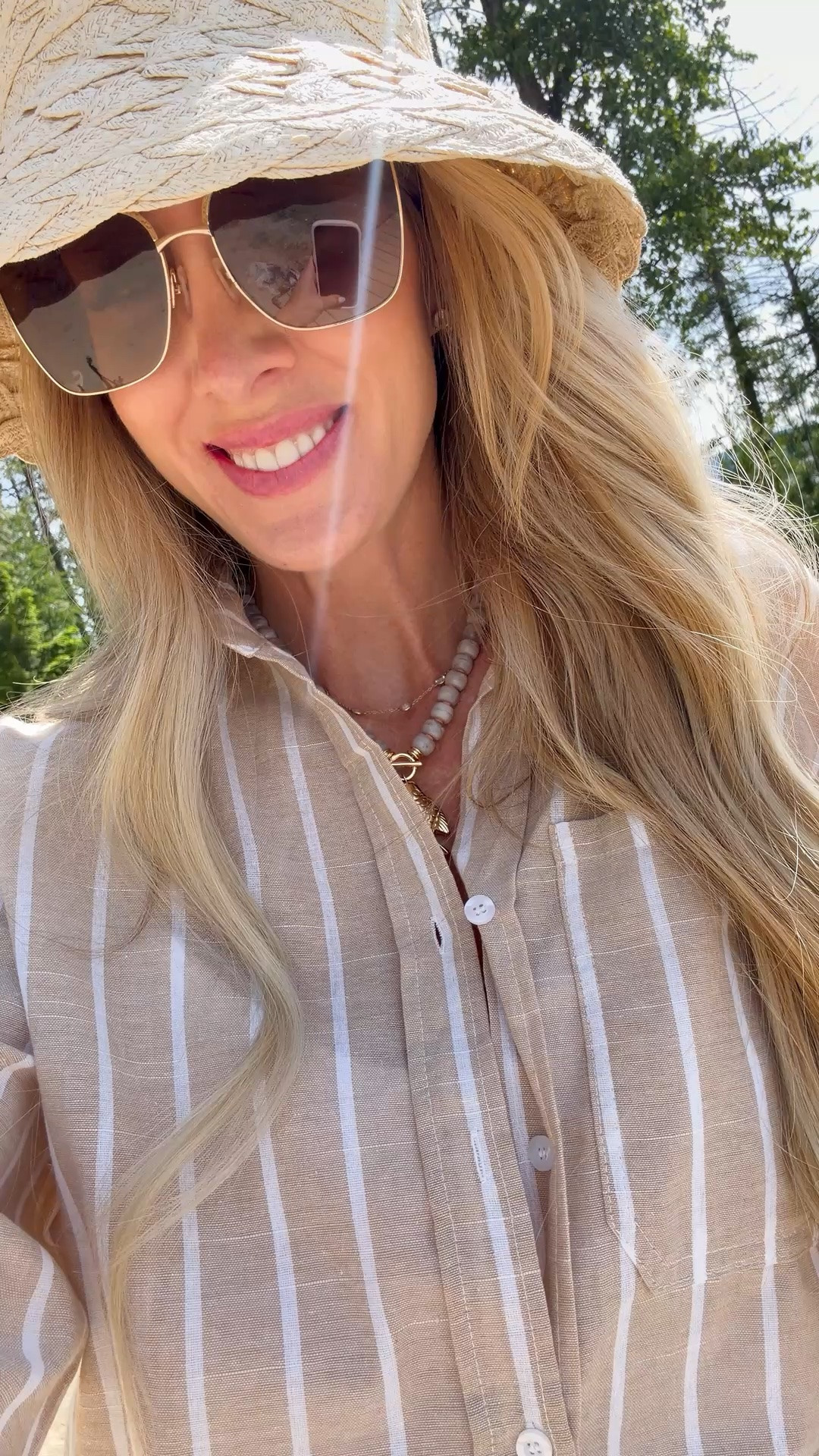 Love this striped button down! Perfect for an everyday look or swim cover up

#LTKmomlife #LTKootd #LTKSeasonal