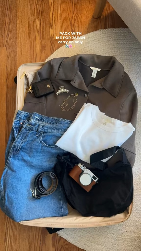 Pack with me for Japan, in a carry on and backpack only ✈️🌸🤭

#LTKMidsize #LTKTravel #LTKvlog