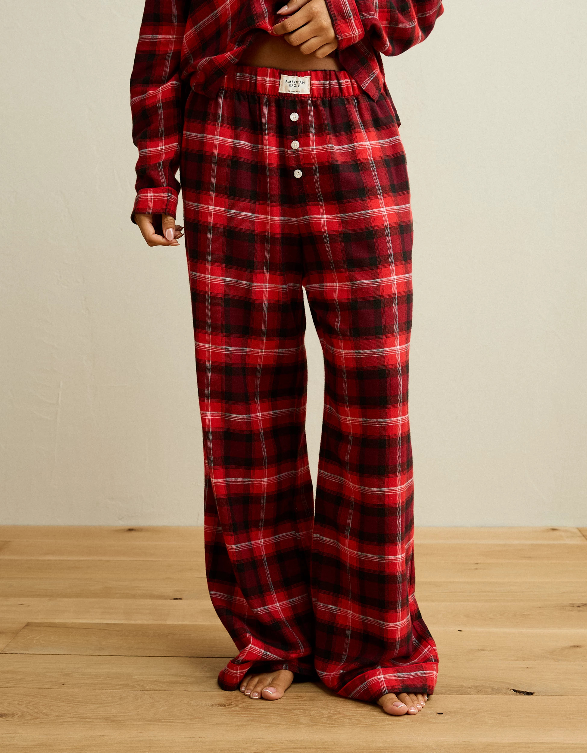 AE Slow Morning Flannel PJ Pants | American Eagle Outfitters (US & CA)