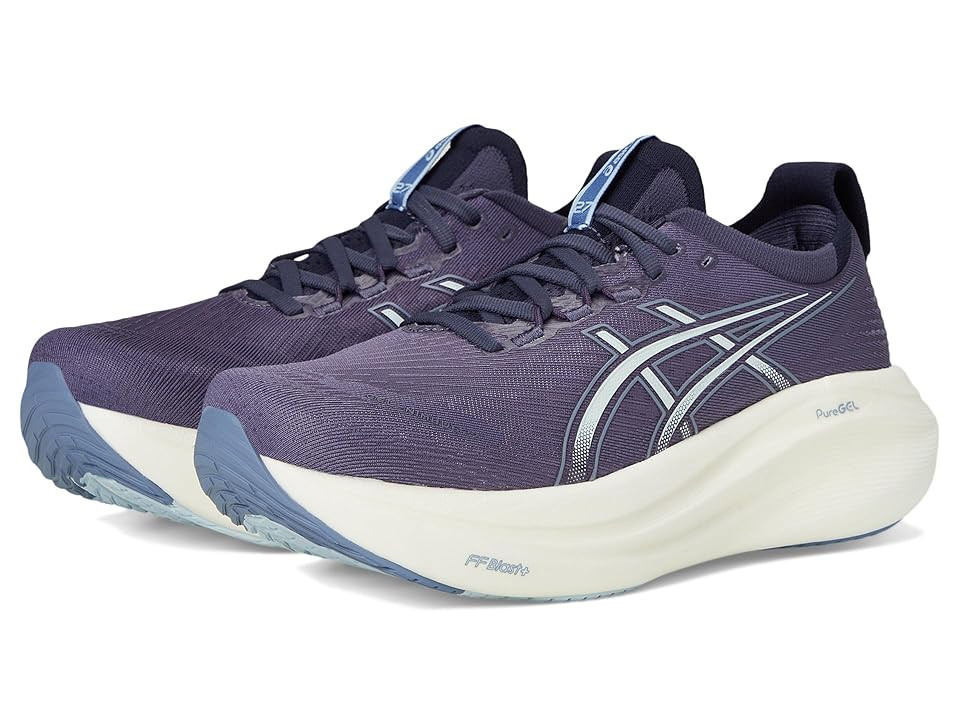 ASICS GEL-Nimbus 27 Women's Running Shoes Indigo Fog/Cool Grey : 9 B - Medium, Textile | Zappos