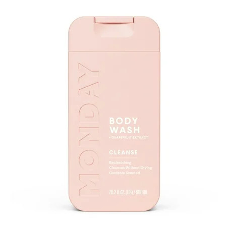MONDAY Haircare CLEANSE Body Wash with Grapefruit Extract, Hyaluronic Acid, Shea Butter, Coconut Oil for Normal to Oily/Combination Skin 600 mL | Walmart (US)