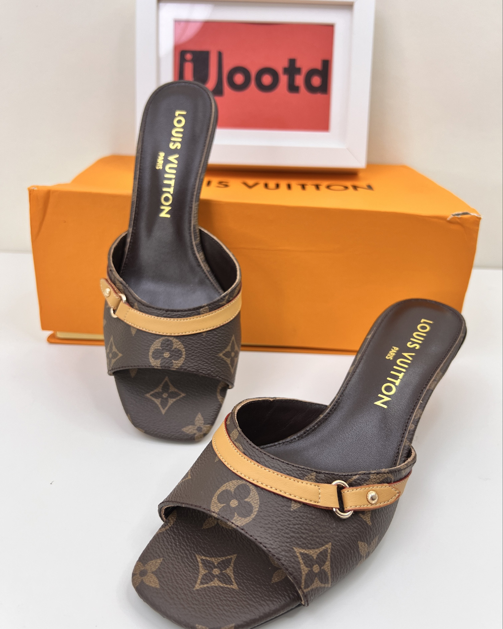 LV sandals slide high heel slippers 

#LTKfitness #LTKtravel #LTKparties