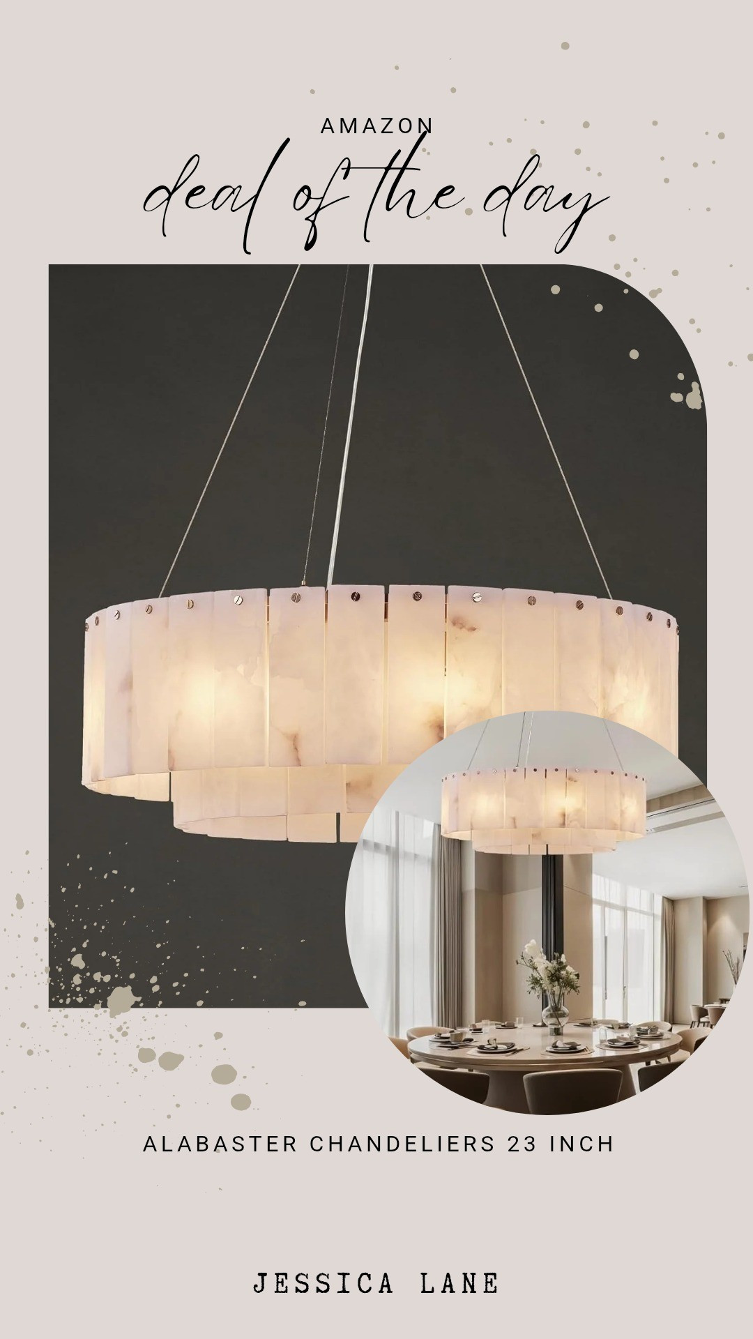 I am absolutely stunned by this gorgeous alabaster chandelier. It makes such a beautiful, elegant statement piece for a dining room or entryway.#lightingdesign #chandeliers #statementlighting #homedecor

#LTKSaleAlert #LTKHome