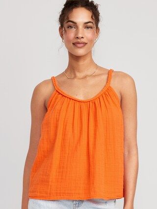 Sleeveless Braided-Strap Top for Women | Old Navy (CA)