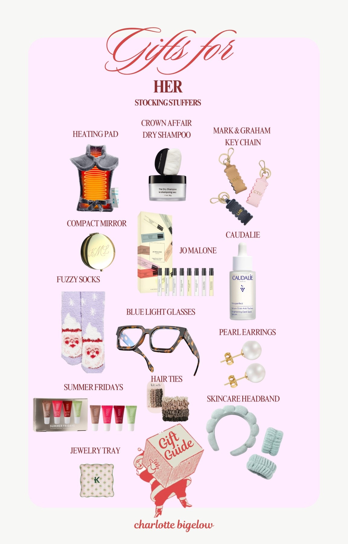 Gift guide for her - stocking stuffers!



#LTKHoliday #LTKSaleAlert #LTKGiftGuide