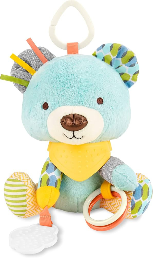 Skip Hop Bandana Buddies Baby Activity and Teething Toy with Multi-Sensory Rattle and Textures, B... | Amazon (US)