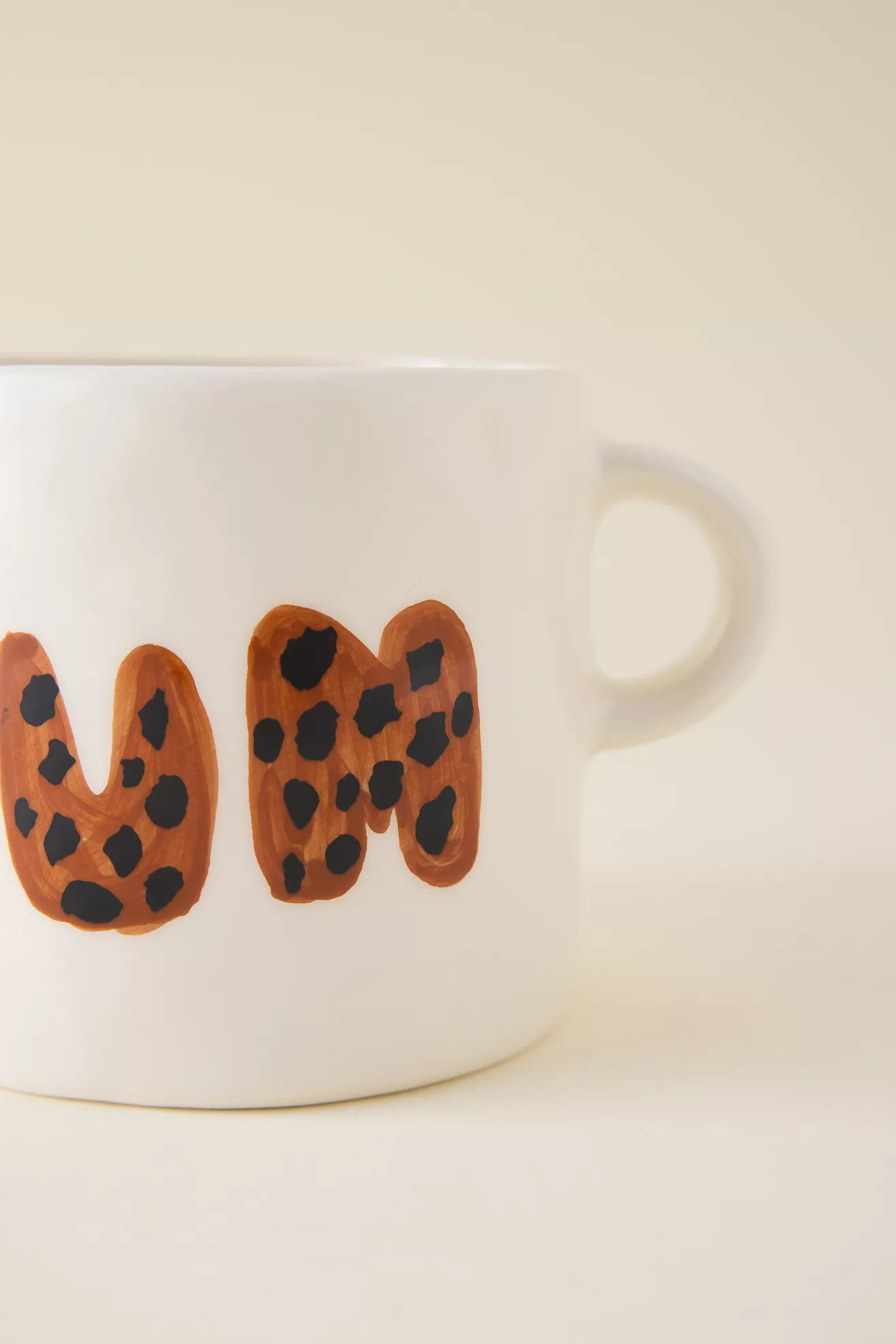 Anna + Nina Leopard Mum Mug | Anthropologie (UK)
