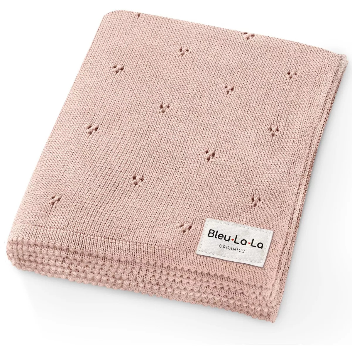 Luxury 100% Organic Cotton Pointelle Baby Receiving Swaddle Blanket for Infants Boys and Girls | Target