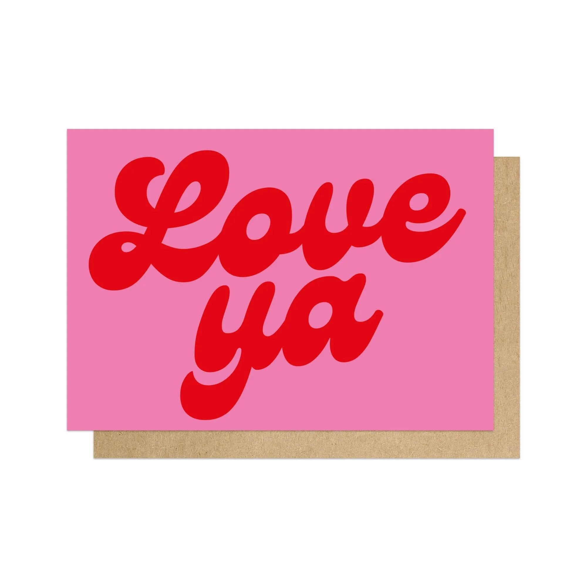 Love Ya Anniversary Card | Oliver Bonas | Oliver Bonas (Global)