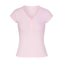 HENLEY T-SHIRT | SKIMS (US)