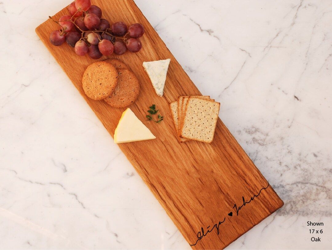 Personalized Cheese Board, Wedding Gift For Couple, Engagement Present, Corporate Gift, New Home ... | Etsy (US)