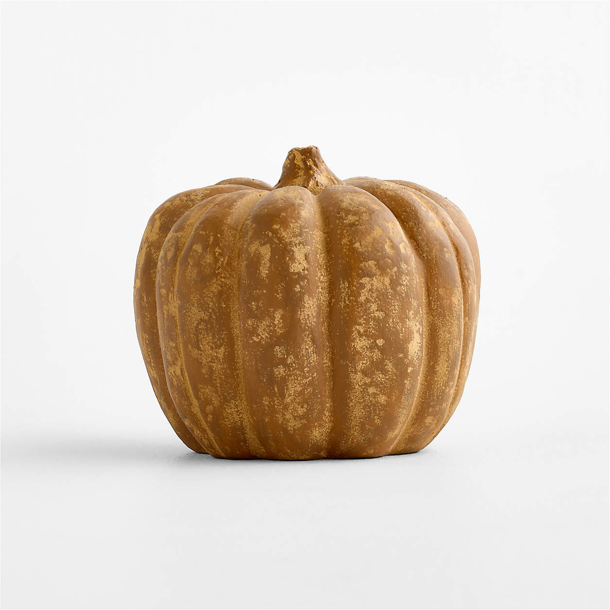 Heirloom Outdoor Small Auburn Pumpkin | Crate & Barrel