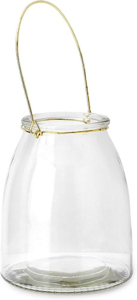 Serene Spaces Living Hanging Glass Jar for Wedding, Parties, Events, Patio, Use as Hanging Glass ... | Amazon (US)