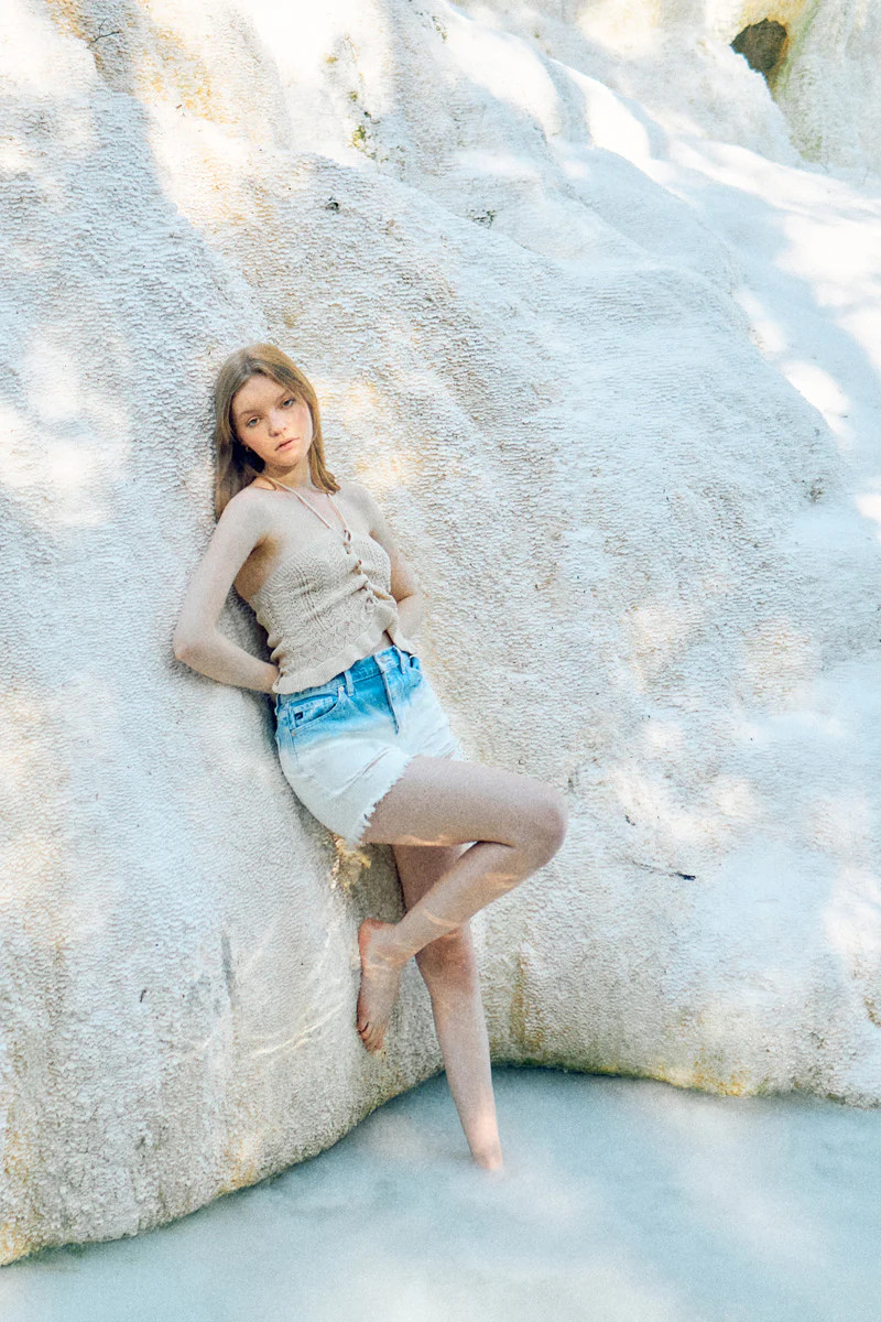 Spencer Ultra High Rise 90's Boyfriend Shorts | Kancan USA