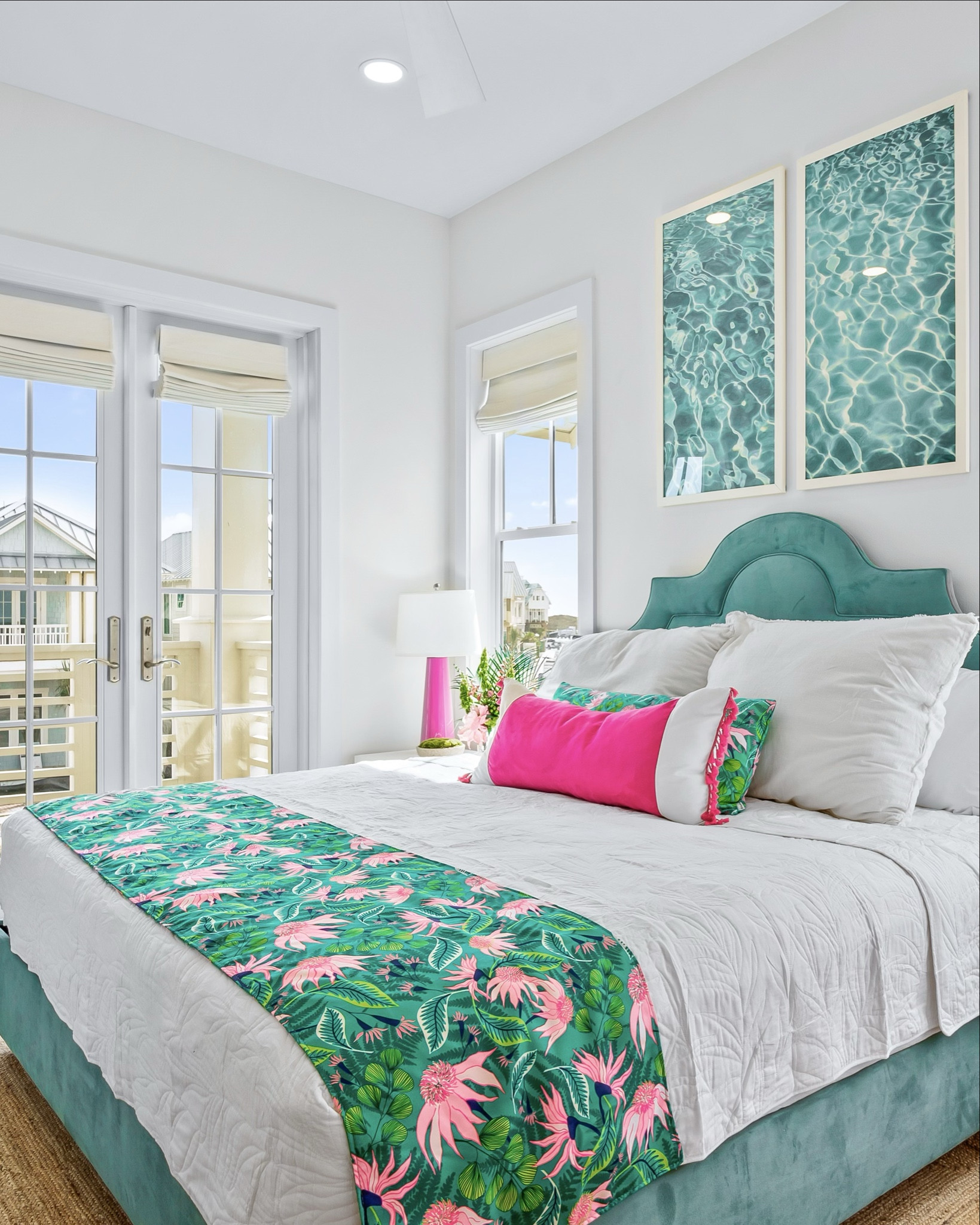 What happens when coastal cool hooks up with Latin heat? You get Latin Vibes. This primary bedroom brings the rhythm, the color, and just the right amount of spice— vacay mode, activated. 🩷🌴

#bedroom #bedroomdecor #bedroomdesign #bedroominspo #bedroomgoals #bedroomideas #bedrooms #bedroominspiration #bedroominterior #bedroomstyling #bedroomstyle #bedroomfurniture #bedroommakeover #bedroomdecoration #homedecor #interiordesign #homeinspo 