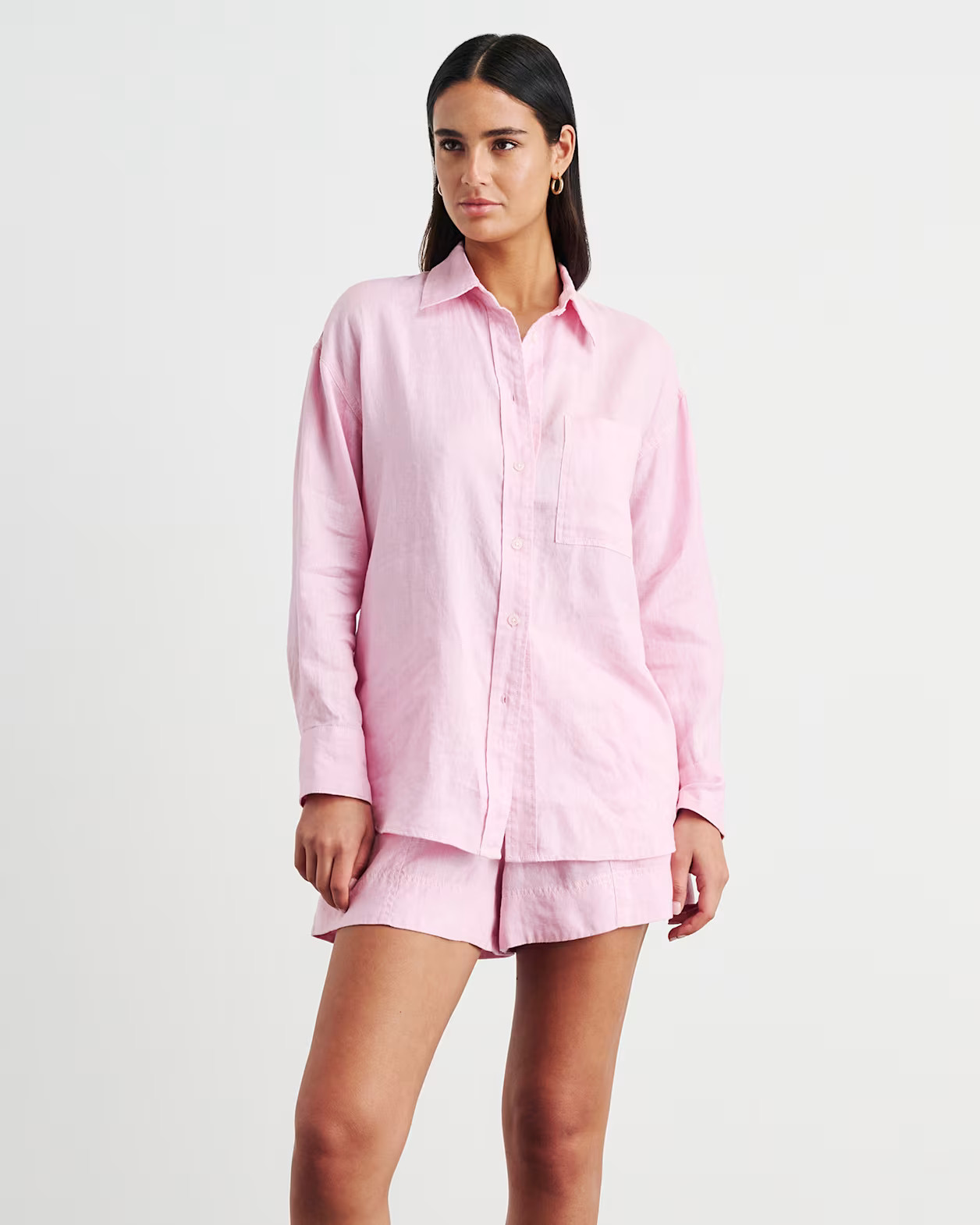 Gigi Linen Relaxed Shirt | JAG (Australia & New Zealand)