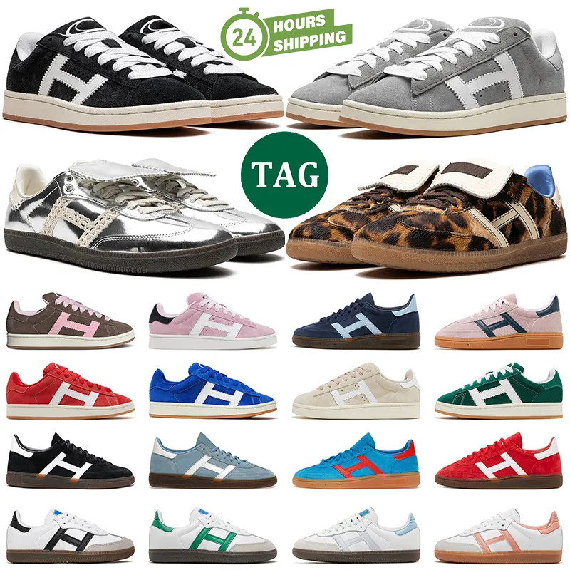 designer sneakers men women Handball Spezial Navy Gum Black White Wales Bonner Leopard shoes Nylo... | DHGate