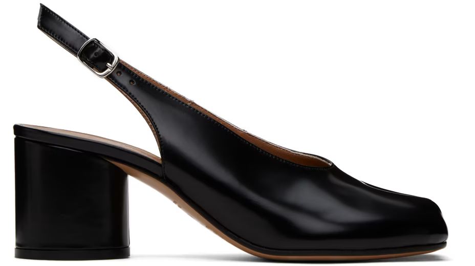 Black Tabi Heels | SSENSE