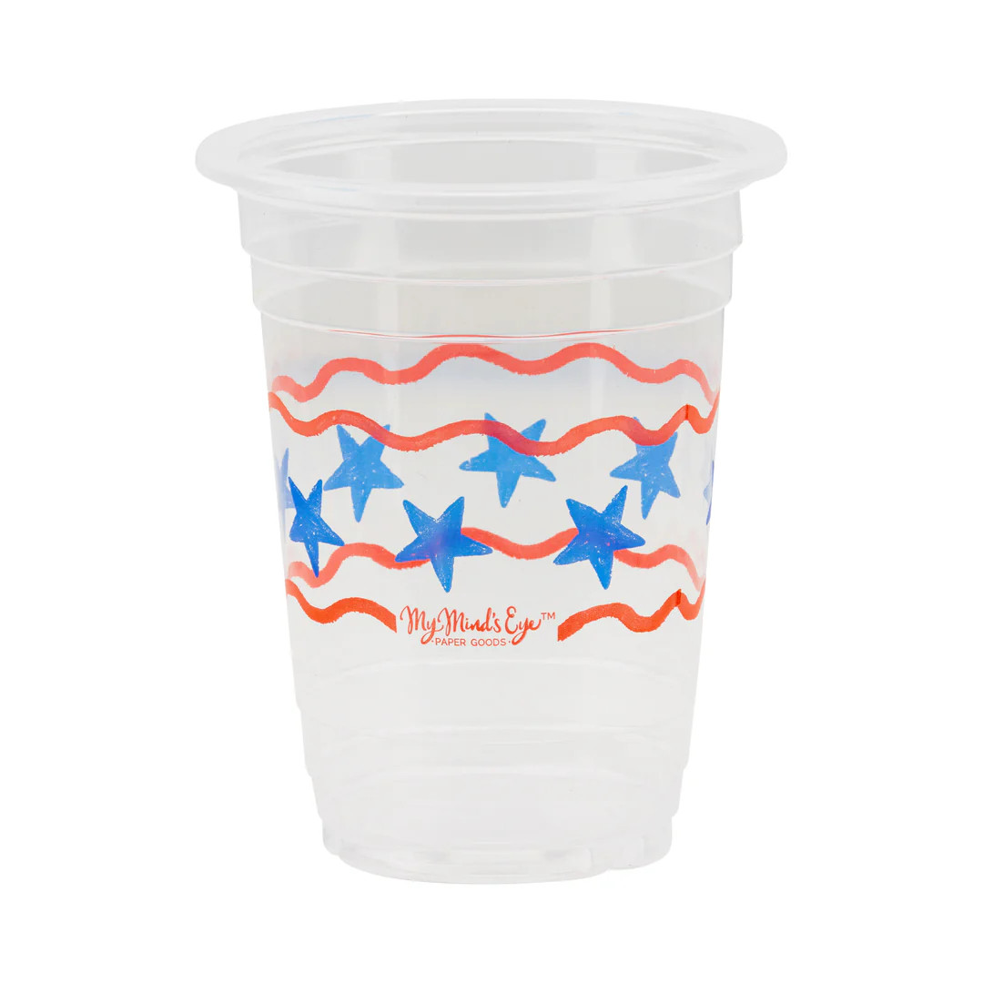 Star Clear Plastic Cups | My Mind's Eye