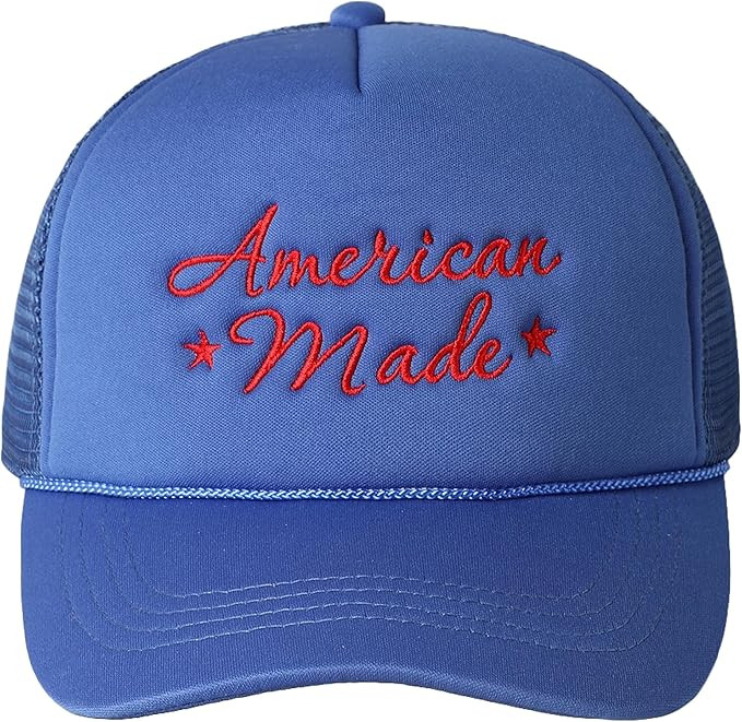 MIRMARU Retro Foam Mesh Trucker hat Trendy Design Summer Baseball Cap for Womens | Amazon (US)