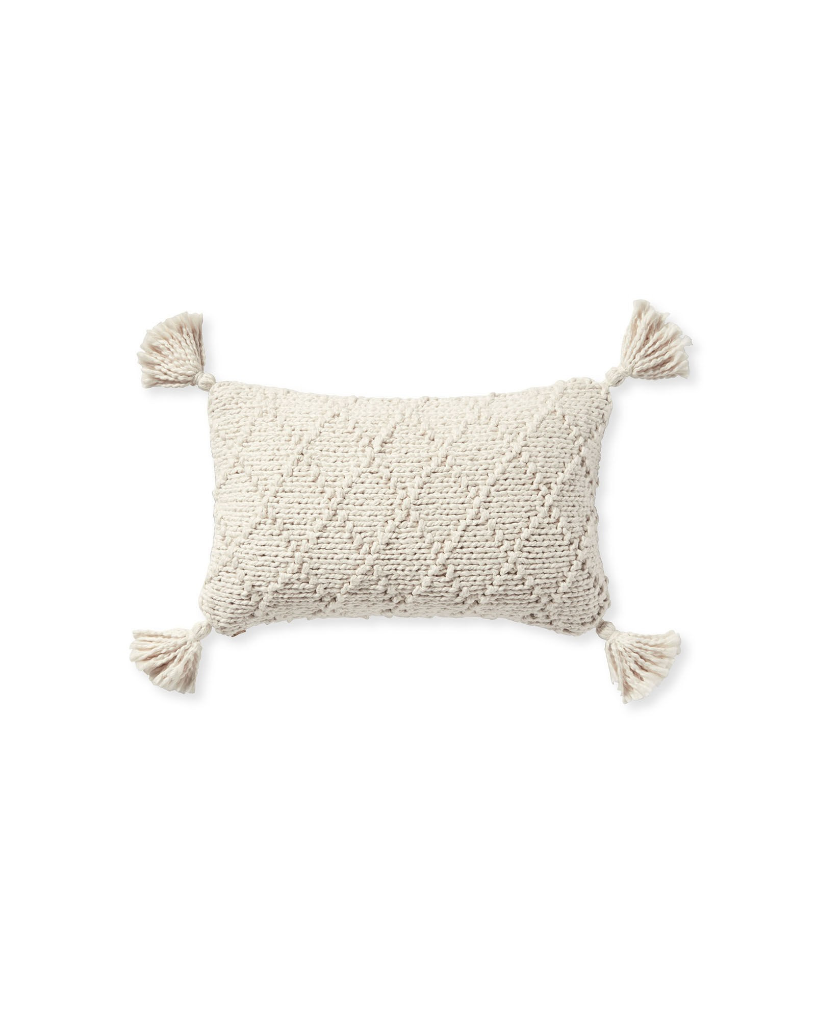 Fisherman's Knit Pillow Cover | Serena and Lily