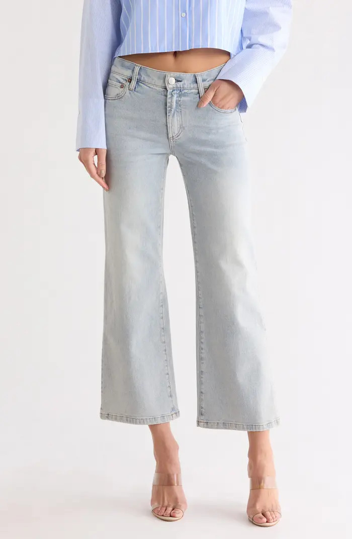 Alice + Olivia Roxie Low Rise Straight Flare Jeans | Nordstromrack | Nordstrom Rack