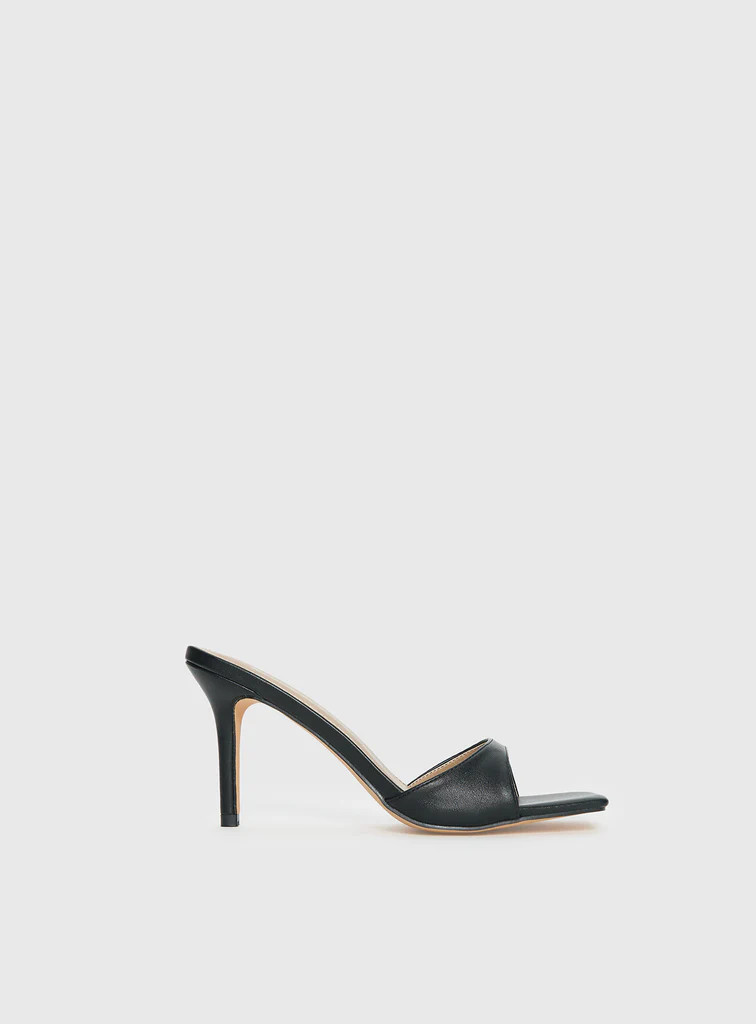 Caroline Heels Black | Princess Polly US