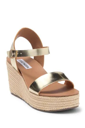 Bahamas Metallic Espadrille Wedge Sandal | Nordstrom Rack