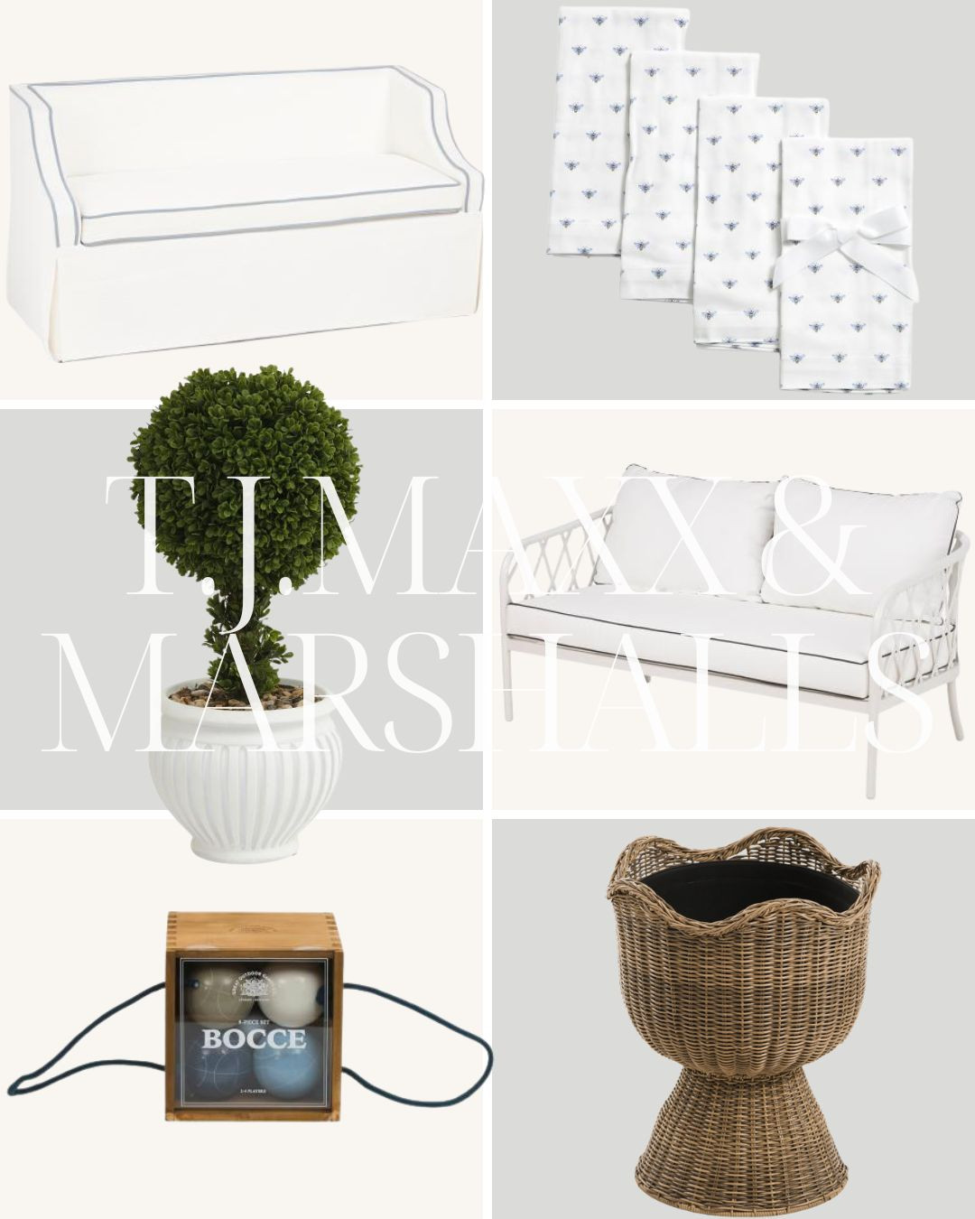 T.J. Maxx and Marshalls finds! 

living room | bathroom | bedroom | home decor | home refresh | bedding | nursery | classic home | traditional home | blue and white | furniture | coffee table | southern home | coastal home | grandmillennial home | scalloped | woven | rattan | classic style | preppy style | grandmillennial decor | blue and white decor | classic home decor | traditional home | bedroom decor | bedroom furniture | dresser | blue chair | brass lamp | floor mirror | euro pillow | white bed | linen duvet | side table | rug | glassware | cups | plates | hosting | kitchen spring | sale picks | outdoor furniture | porch | beach | Lillian August | Karma Home | Ballard Designs
 

 #LTKHome