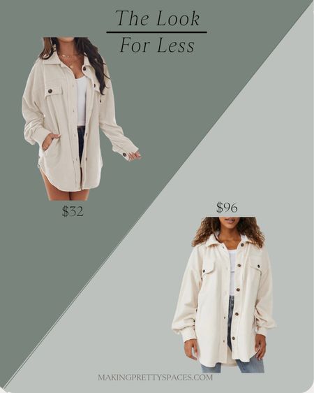 Shop this look for less!
Amazon, Free People, shirt jacket

#LTKunder100 #LTKbeauty #LTKstyletip
